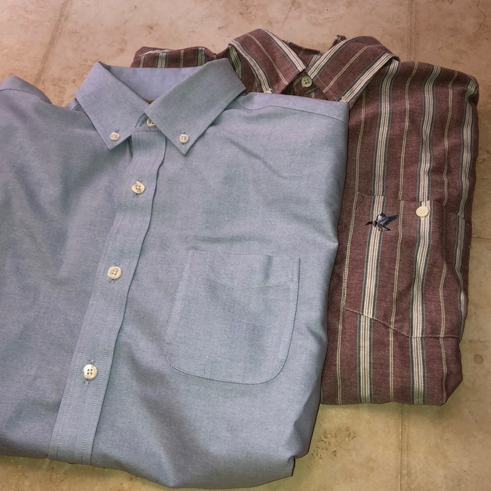 Two Button Up Men’s Shirt Bundle
